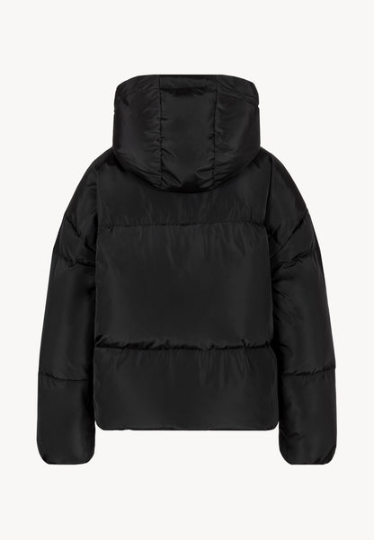 Czarna kurtka puchowa oversize YOKO