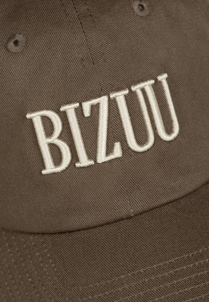 Brązowa czapka z daszkiem z logo ZANE