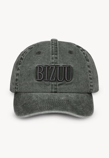Szara czapka z daszkiem z logo ZANE