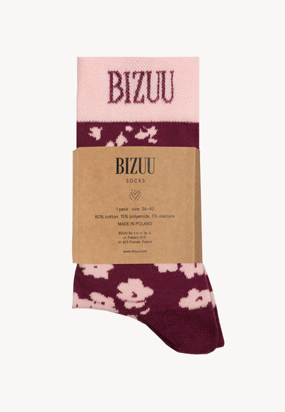 Skarpetki ANDYS bordowy