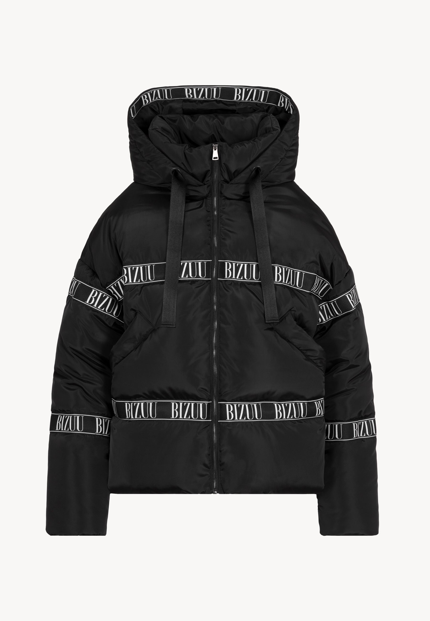 Czarna kurtka puchowa oversize TOKYO – Bizuu